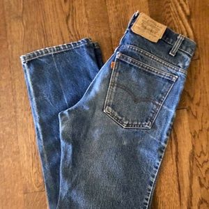 Vintage Levi’s 519 Orange Tab Denim Jeans 31 x 33